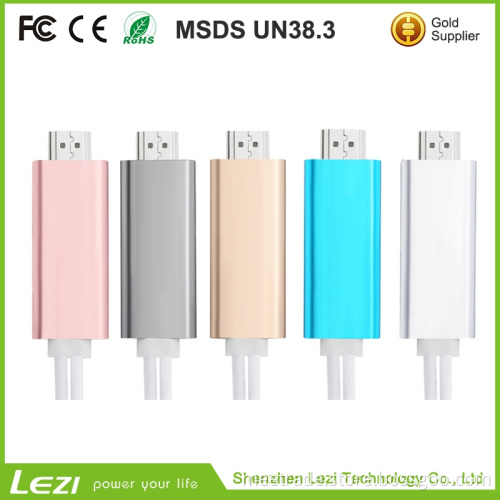 1080p hdim cable smart phone to HD TV cable for wholesalesIOS to MHL 1080P HDTV Cable